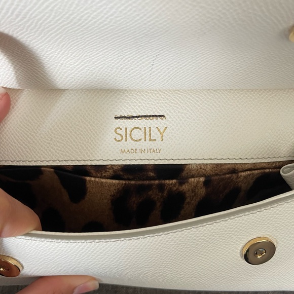 Dolce & gabbana small Sicily leather top handle bag - Picture 10 of 17